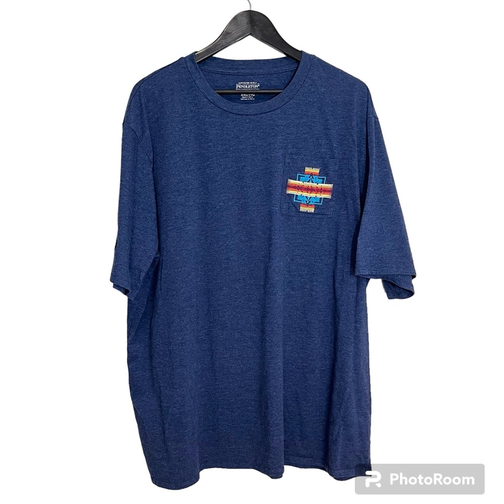 Pendleton Embroidered Chest Pocket T-Shirt